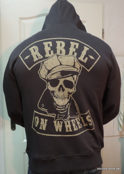Sweatshirt-Jacke-Rebel