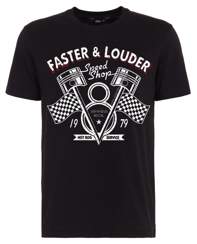 T-Shirt King Kerosin Faster& Louder